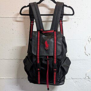 Polo Ralph Lauren Big Pony logo Red / Black Backpack - Limited Run